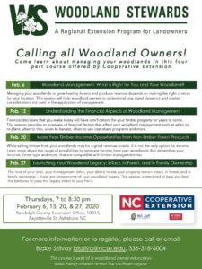 Woodland Stewards flier
