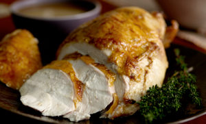 Yummy cooked turkey breast