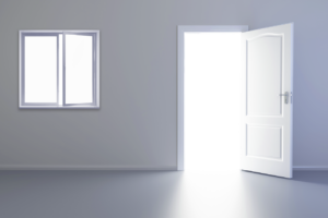 open door