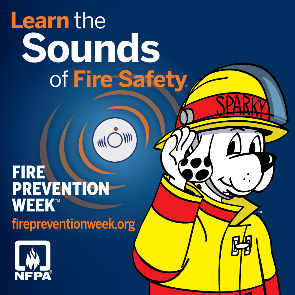 Fire Prevention Week poster (firepreventionweek.org)