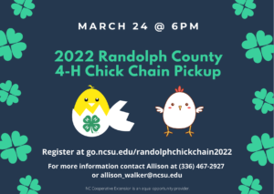 chick chain pick up information