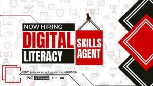 Cover photo for We're Hiring a Digital Literacy and Skills Agent