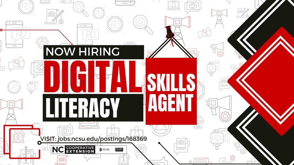 Now hiring Digital Literacy Skills Agent.
