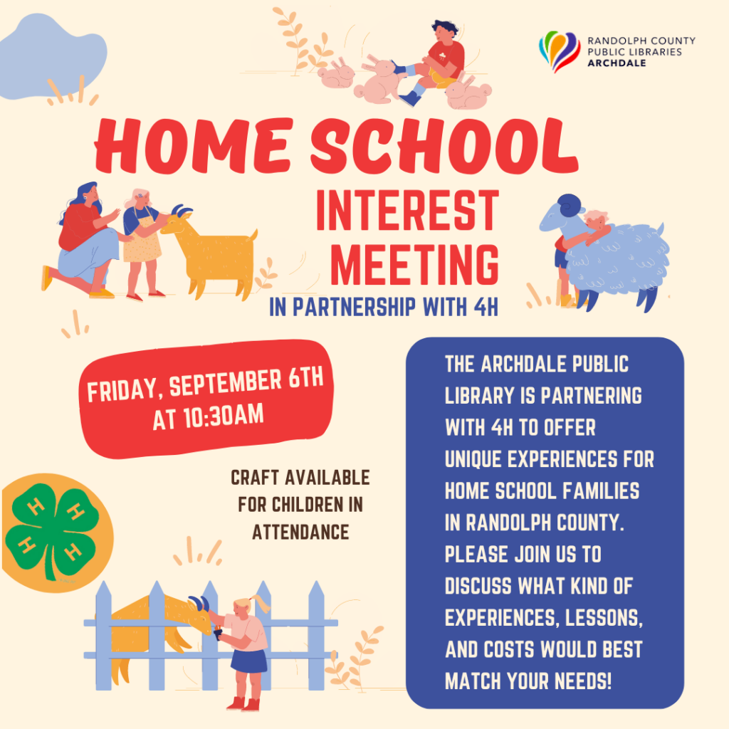 Homeschool Interest Meeting 